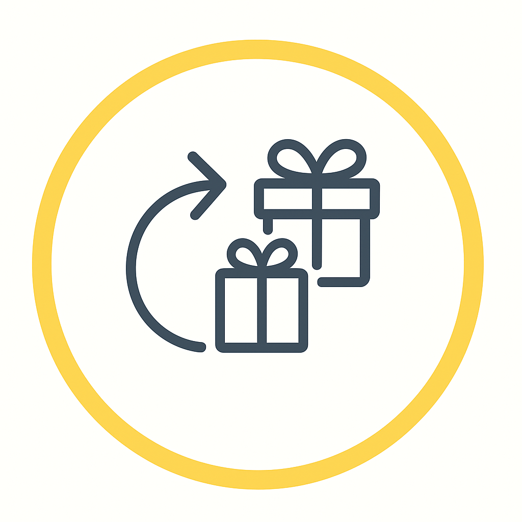 Repeat purchases icon